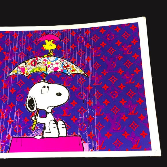 Death NYC - Louis Vuitton Murakami Snoopy - Ltd Ed # Original Signed Print - Picture 3 of 16